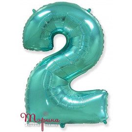 Цифра 2 тиффани 40 дюймів (100 см)