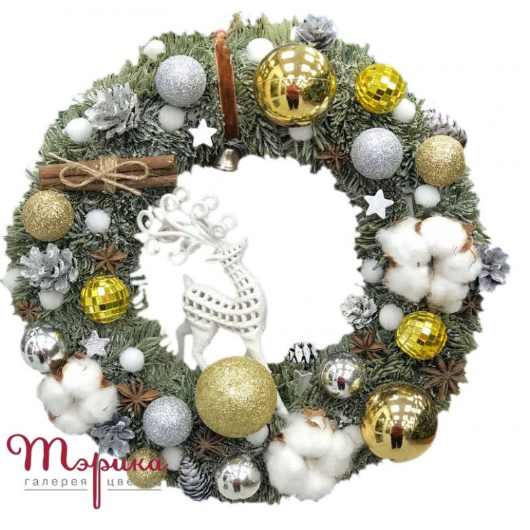 Різдвяний вінок №5