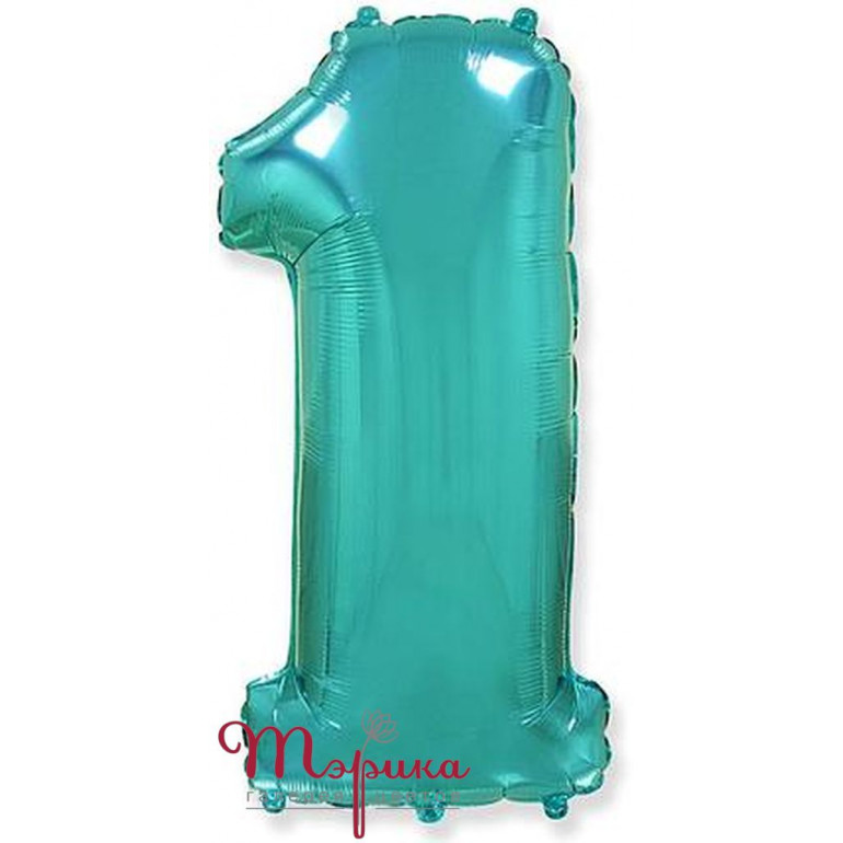 Цифра 1 тиффани 40 дюймів (100 см)