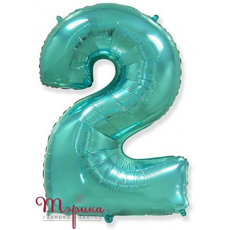 Цифра 2 тиффани 40 дюймів (100 см)