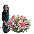 Композиція в шляпной коробці "П'ятий елемент"