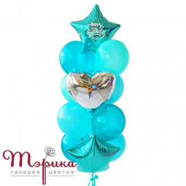 Фонтан з гелієвих кульок №111