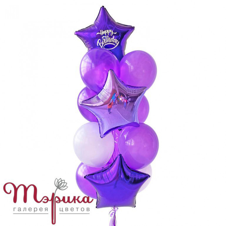 Фонтан з гелієвих кульок №101